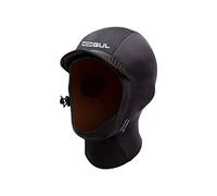 Gul Mens 3mm Sdl Peaked Surf Hood Black - Thermal Warm Heat Layer Layers