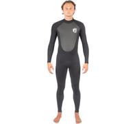 GUL Mens 2024 G-Force 3mm Back Zip Flatlock Wetsuit - Black S