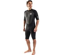GUL Mens 2024 G-Force 3mm Back Zip Shorty Wetsuit - Black ML
