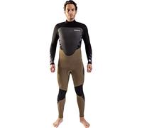 Gul Mens Response 5/3mm GBS Back Zip Wetsuit - Grey Black - Thermal Warm Heat Layer Layers Easy Stretch Waterproof