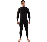 Gul Mens Response FX 5/4mm GBS Chest Zip Wetsuit - Black Contour Camo - Thermal Warm Heat Layer Layers Easy Stretch