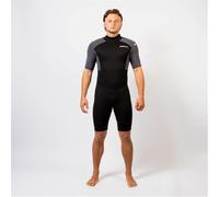 Gul 2026 Mens Response Natur 3/2mm Back Zip Shorty Wetsuit - Black/Grey