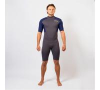 Gul 2026 Mens Response Natur 3/2mm Back Zip Shorty Wetsuit - Grey/Blue