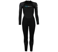 Gul Womens Contour Full Length 3.2mm Wetsuit Black/Print 12 (M)