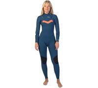 Gul Womens Response Echo 3/2mm Chest Zip Wetsuit - Blue Marble - Easy Stretch - - FLATLOCK: Seam construction