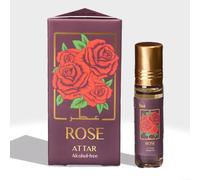 Gulab Itra Original | 100% Pure Rose Ittar Roll-On Perfume | Original Rose Attar for Men & Women | Arabic Perfume Oils for Eid, Ramadan, and Umrah Gifts