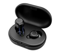 Gulaolunxi a set of 2 adult voice amplifier, rechargeable for ear noise reduction battery storage box (white) for adults. (black)