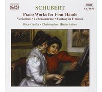 Gulda & Hinterhuber – Schubert: Piano Works for Four Hands, Vol. 4 – NAXOS