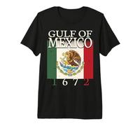 Gulf of Mexico 1672 Shirt Mexican Flag Premium T-Shirt