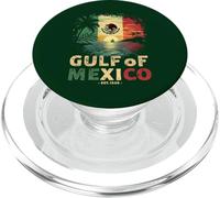 Gulf Of Mexico Est 1550 Mexican Gulf of Mexico Flag Vintage PopSockets PopGrip for MagSafe