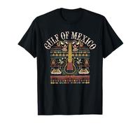 Gulf Of Mexico Gift Men Women Flag Beach Golfo De Mexico T-Shirt