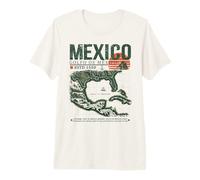 Gulf of Mexico | Golfo de México Forever 1550 Retro Old Map Premium T-Shirt