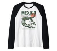 Gulf of Mexico | Golfo de México Forever 1550 Retro Old Map Raglan Baseball Tee