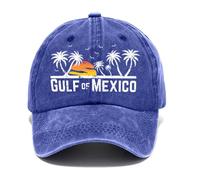 Gulf of Mexico Hat Gulf of Mexico Forever Caps Golfo De Mexico Hats Sapphire Blue