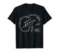 Gulf of Mexico Map T-Shirt