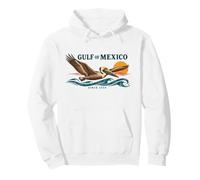 Gulf Of Mexico Since 1550 Pelican Coastal Pride Pullover Hoodie