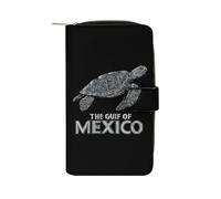 Gulf of Mexico Stay Salty Resistance Funny Wallet Credit Card Holders Large Handheld Coin Pockets Bag