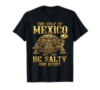 Gulf of Mexico Turtle Be Salty and Resist Graphic T-Shirt