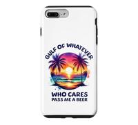 Gulf of Whatever Mexico or America Who Cares Pass Me a Beer Case for iPhone 7 Plus/8 Plus