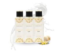 Gulf Orchid Musk Body Mist 250ml | Luxury Long-Lasting Fragrance Women | Available in 4 Scents Vanilla Blueberry Tropical Fruits Pomegranate Pack of 3 or Assorted (Tahara Vanilla Musk - Pack of 3)
