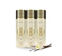 Gulf Orchid Musk Collection Deodorant Body Spray - 48H Fresh+ Protection Long-Lasting Unisex Fragrance 200ml - Available in Pack of 3 (Single Scent) or Assorted Pack of 4 (Vanilla)