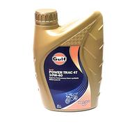 Gulf Power Trac 4T 10w-40 Premium 4-Stroke Motorcycle Oil - 1 Litre