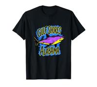 Gulf Shores Alabama Shark Beach Vacation Ocean Lover T-Shirt
