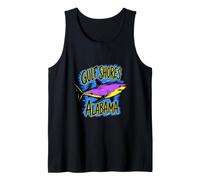 Gulf Shores Alabama Shark Beach Vacation Ocean Lover Tank Top