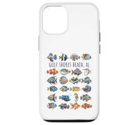 Gulf Shores Beach AL Colorful Fish Design Case for iPhone 12/12 Pro