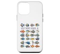Gulf Shores Beach AL Colorful Fish Design Case for iPhone 12 mini