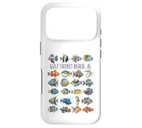 Gulf Shores Beach AL Colorful Fish Design Case for iPhone 17 Pro