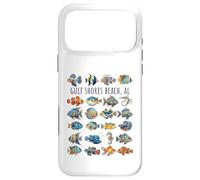 Gulf Shores Beach AL Colorful Fish Design Case for iPhone 17 Pro Max
