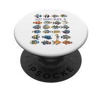 Gulf Shores Beach AL Colorful Fish Design PopSockets Adhesive PopGrip