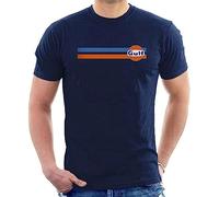 Gulf Steve McQueen T-Shirt Racing is Life Lee Mans Porche D16 (Medium)