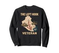 Gulf War Veterans Day M1 Abrams AH-64 Apache The Left Hook Sweatshirt