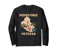 Gulf War Veterans M1 Abrams AH-64 Apache Proven Force Long Sleeve T-Shirt