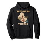 Gulf War Veterans M1 Abrams AH-64 Apache The 100-Hour War Pullover Hoodie