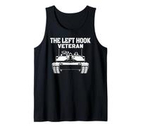 Gulf War Veterans M1 Abrams Tank Grandpa Dad The Left Hook Tank Top