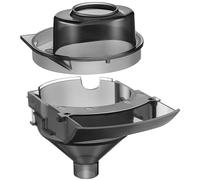 Gulfmew 1 Sets Replacement Funnel Compatible with Baby Brezza Replacement Parts Funnel and Cover Baby Formula Dispenser, Grey