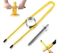 Gulfmew Corn Cutter with Bit, 2 Pcs Corn Peeler Set, Corn Cob Stripper Corn Thresher Shucker with Bit Corn Stripping Tool Slicer for Kitchen Cooking Home Restaurant Farming Salads Tortillas Cakes