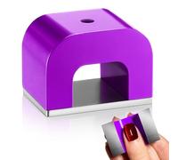 Gulfmew Horseshoe Alnico U Shaped Magnet, 30 lb Pull, Purple, Rectangular, Utility Magnet(1 Pcs)