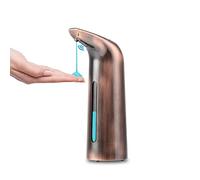 GULICA Soap Dispenser Automatic, Touchless Liquid Soap Dispenser, with Infrared Motion Sensor, Waterproof, 400ml/13oz, Red Copper