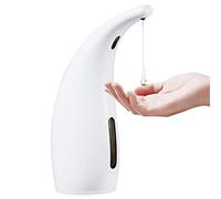 GULICA Soap Dispenser Automatic, Touchless Liquid Soap Dispenser, with Infrared Motion Sensor, Waterproof, 300ml/11oz, White