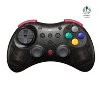 GuliKit Elves 2 Pro Wireless Controller for Switch/Switch 2, Windows, iOS and Android - Hall Effect Joysticks, 1000Hz Polling Rate, Switch1/2 Wake-Up,3 Rumble Modes,Gyro Aiming-Transparent Black