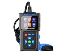 GuLingqi OBD2 Scanner Code Reader Car Scanner with Full OBD Functions Auto Diagnostic Scan Tool for All OBD II Vehicles since 1996 Bluish black