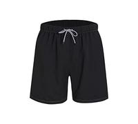 Guliorts Men's Dissolving Swim Trunks Prank Shorts Funny Gift for Brother Boyfriend Bachelor Beach Party in The Swimming Pool, Black, M