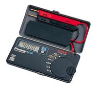 GuliTech Sanwa PM7A Pocket mini size portable Multimeter DMM 4000 count DC AC with integrated protective case Japan quanlity(PM7a)