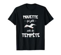 Gull Who Farts Notice Of Storm Humour Brittany Gift T-Shirt