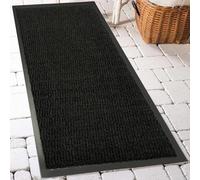 GULLAMBO Carpet Runner for Hallway Non Slip Rubber Backed | Heavy Duty Dirt Trapper Runner Rug | Water Absorbent Low Pile Floor Mat for Kitchen, Entryway, Corridor | Easy Clean Anti Slip Hall Runner