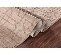 GULLAMBO Door Mat - Non Slip Door Mats Indoor Washable For Tiles Lino lamination Wood Flooring - Washable Front Door Mat Inside, Super Absorbent - Kitchen Door Mats Rugs (Beige Siam, 80cm x 150cm)